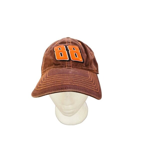 JR Nation Men Adult Hat Adjustable NASCAR Brown Cap Chase OSFM - Picture 2 of 5